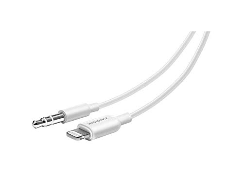 Insignia 0.9m (3 ft.) Lightning/3.5mm Stereo Audio Cable - White