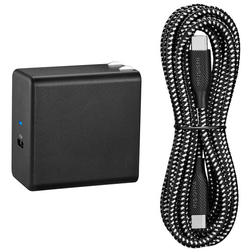 Insignia 45W USB-C Wall Charger with 2m (6.6ft) USB-C Cable (NS-PWLG1-C)