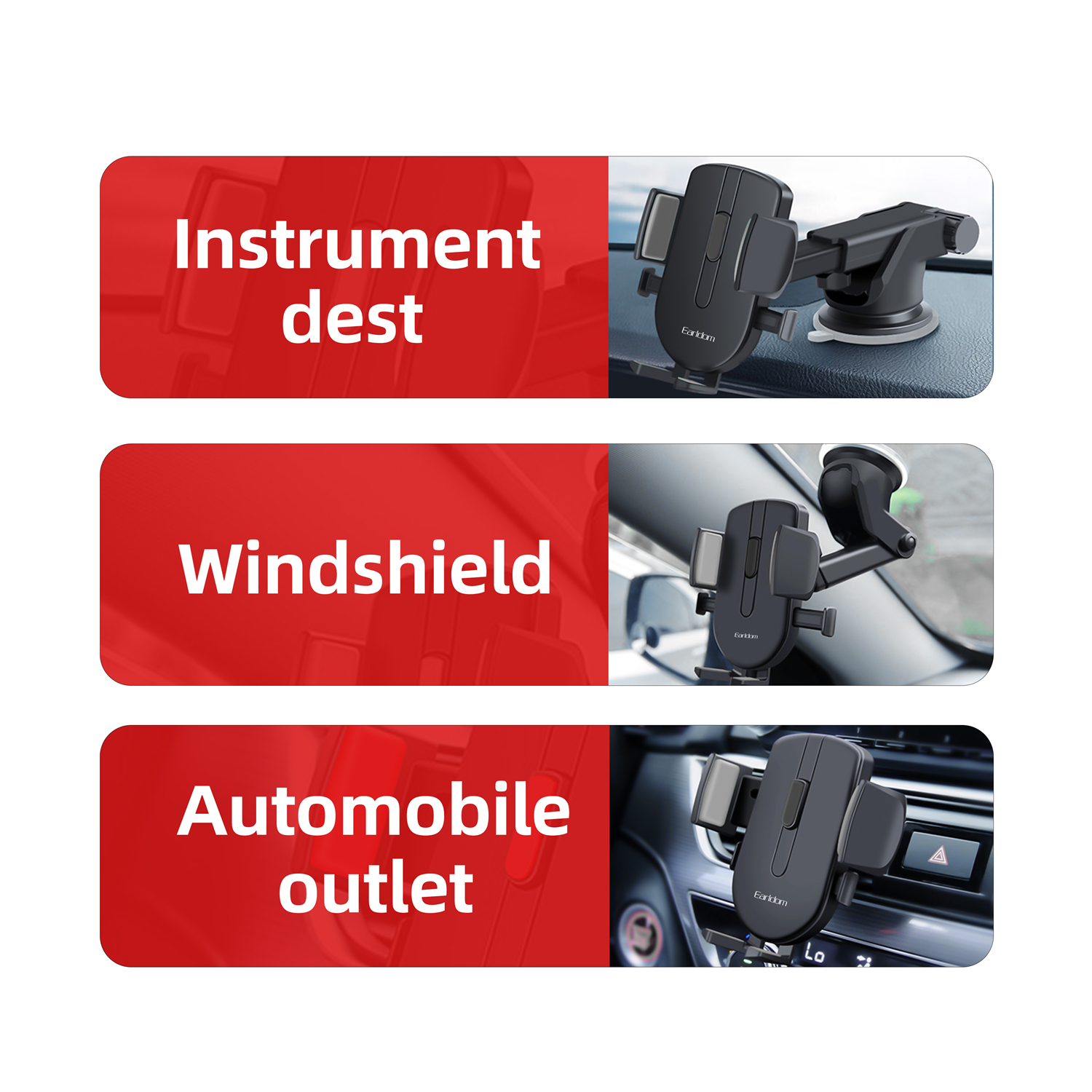 Earldom EH93 Mobile Phone Bracket – Car Holder - Image 6