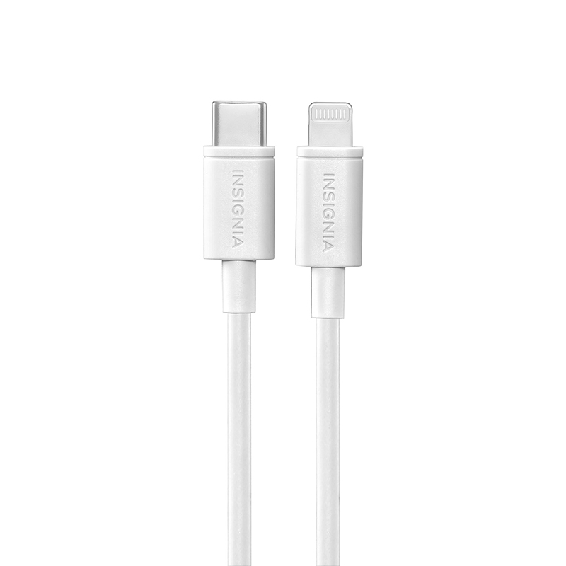 Insignia Lightning to USB-C Cable for Apple Devices 4ft