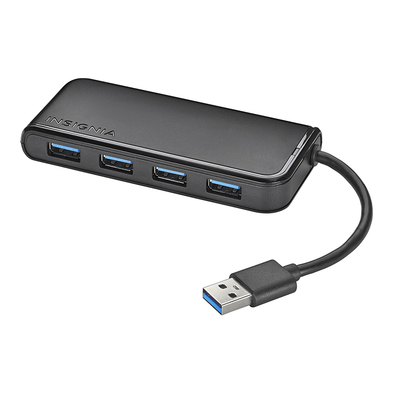 Insignia USB 3.0 Travel HUB (USB-Powered Design)