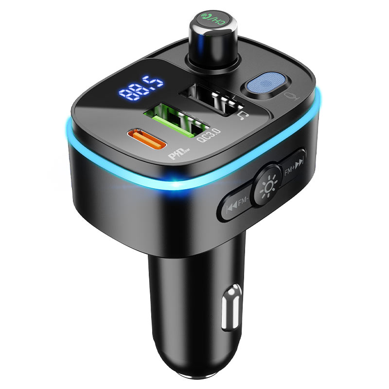 Car charger “E62 Fast” PD20W+QC3.0 BT FM transmitter