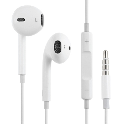 iPhone 6 Headphones 3.5mm Audio Jack with Volume Buttons & Mic