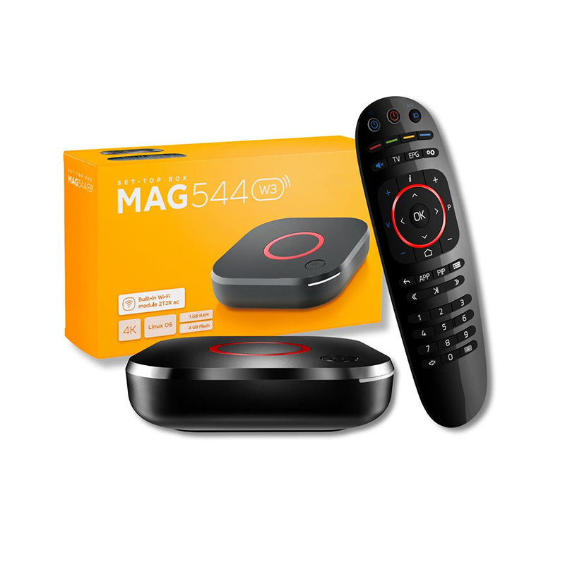 MAG544 TV Set-Top Box - 4K HDR TV Streaming Device