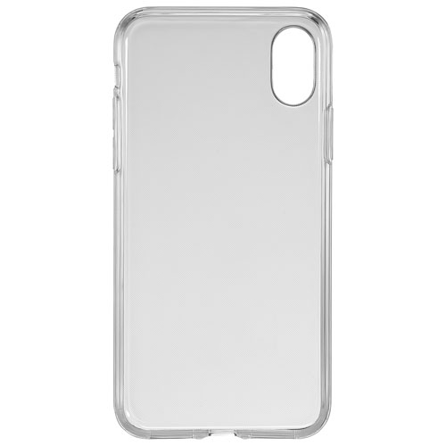 Insignia Fitted Soft Shell Case for iPhone X/XS - Clear